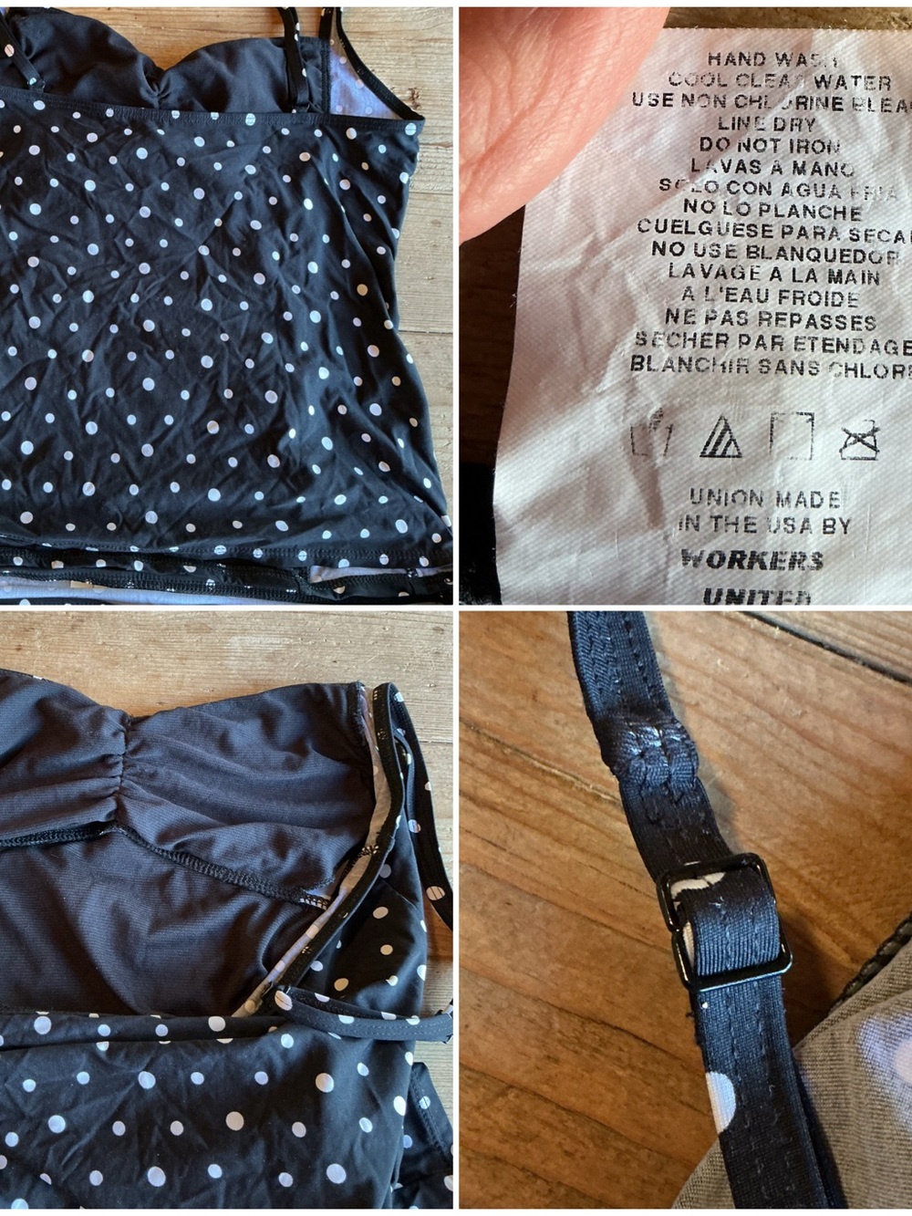 Eco Swim 2 piece swimsuit - Picture 2 of 4